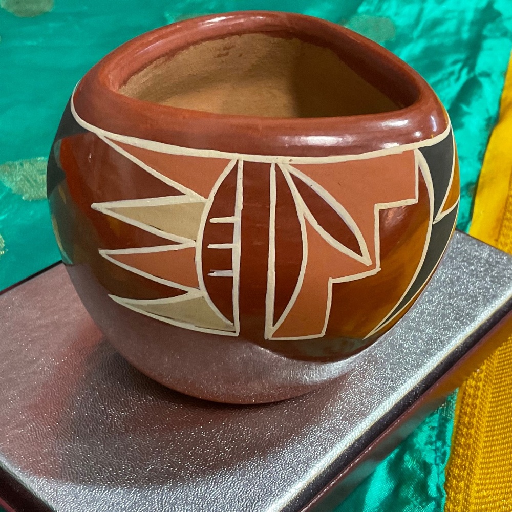 Frances Salazar Signed Redware